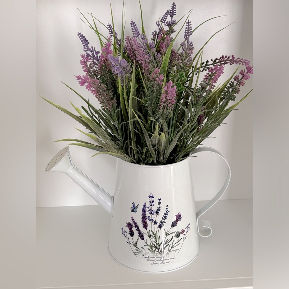 Decorative Lavender Watering Can